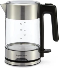 Electric Kettle with Glass Carafe for Tea and Coffee, Bpa-Free, Fast Boiling, Au