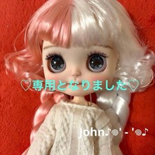 Icy Doll Custom Doll Pink White Braids White Skin