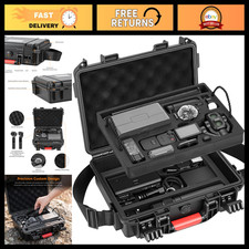 Waterproof Hard Case for DJI OSMO Pocket 4P/4/Xtra - Dual-Layer Travel Box, Prot