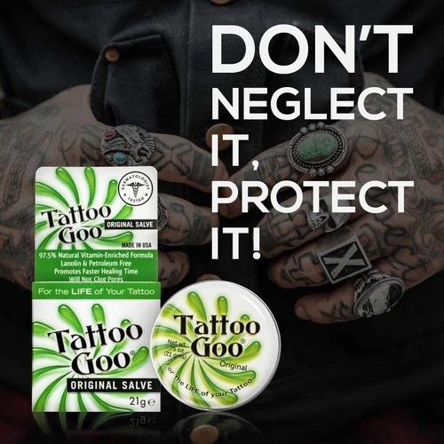 Tattoo Aftercare Ointment Goo Salve Tattoo 3pcs 9.3g (.33oz) Tin image 4