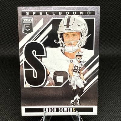 2025 Donruss Elite - Spellbound (S) - Brock Bowers #25