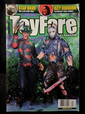 Toyfare Magazine #16 December 1998 Freddy Krueger And Jason Voorhees Cover - Image 1 of 2