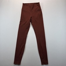 Lululemon Wunder Train Sz 6 High-Rise Tight Dark Terracotta/Rust