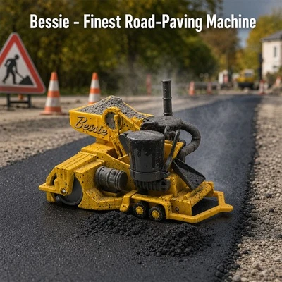 Disney Pixar Cars Radiator Springs Finest Road-Paving Machine - Bessie Diecast - Bild 1 von 4