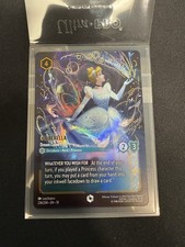 Disney Lorcana Cinderella - Dream Come True 236/204 Enchanted Holo English