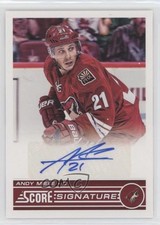 2013-14 Score Signatures Andy Miele #SS-AM Auto 7ez