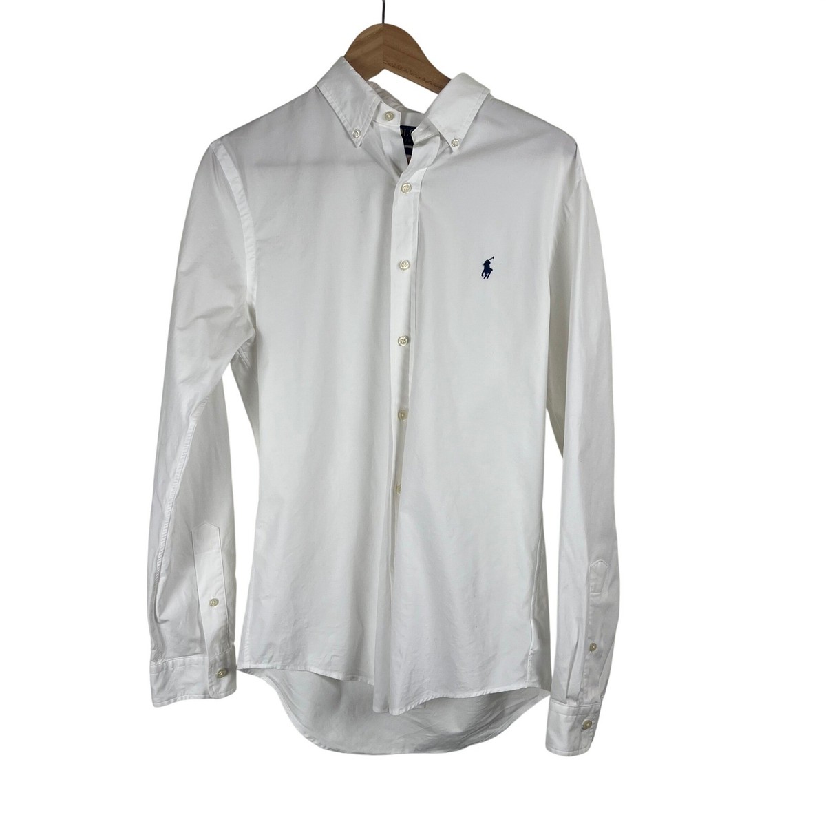 slim fit dress slacks Wilkes & Riley Spread Collar Dress Shirt (White) 17x6/7 / White SPD