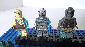 LEGO&reg; Chima Minifigure  lot- Flinx Maula Mottrot elephant tribe Vardy vulture