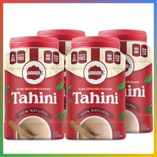 Pure Ground Sesame Tahini Paste 16 Ounce Jars Pack of 4 Kosher
