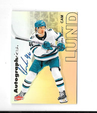 2025-26 Upper Deck Fleer Flair Cam Lind AUTOGRAPHICS ON CARD AUTO