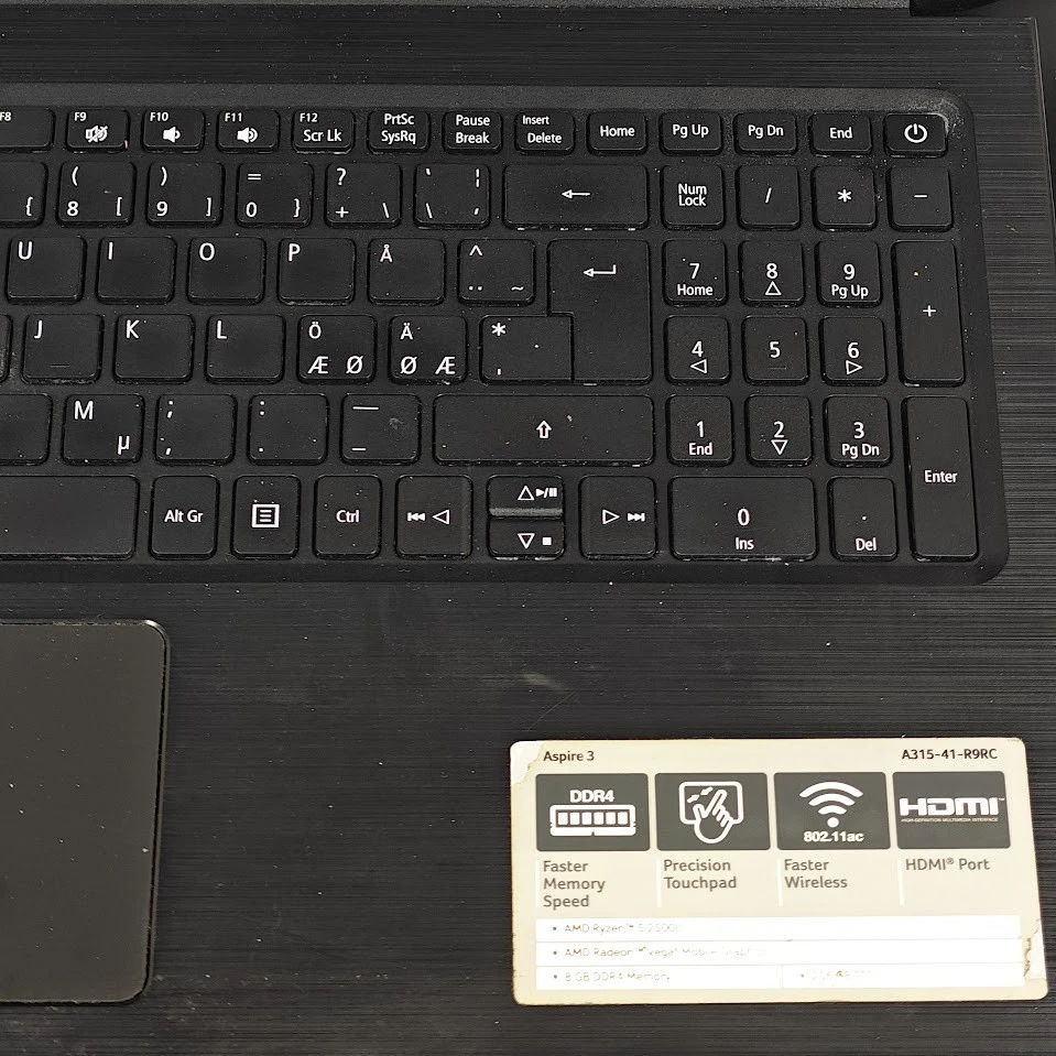 Acer Aspire A315-41-R9RC Laptop - Runderneuert, FHD, Ryzen 5 - Bild 3 von 4