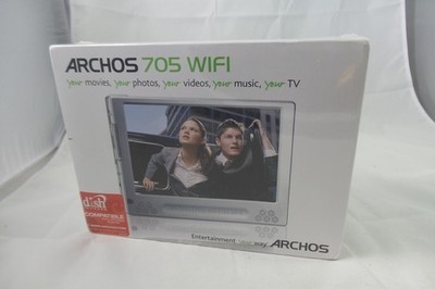 Archos 705 7'' Wi-Fi 80 GB Portable Digital Media Video Recorder/Player (501013)