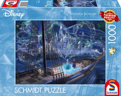 Disney, Frozen, Love and Magic | Puzzles Thomas Kinkade 1.000 Teile - Disney
