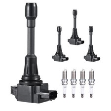 4pcs Uf549 Ignition Coil Iridium Spark Plug For Nissan Altima Sentra Cube L4