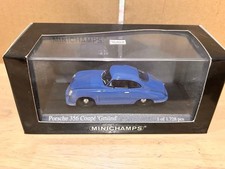 MINICHAMPS PORSCHE 356 Gmund 1949 1/43 BLUE #10520c