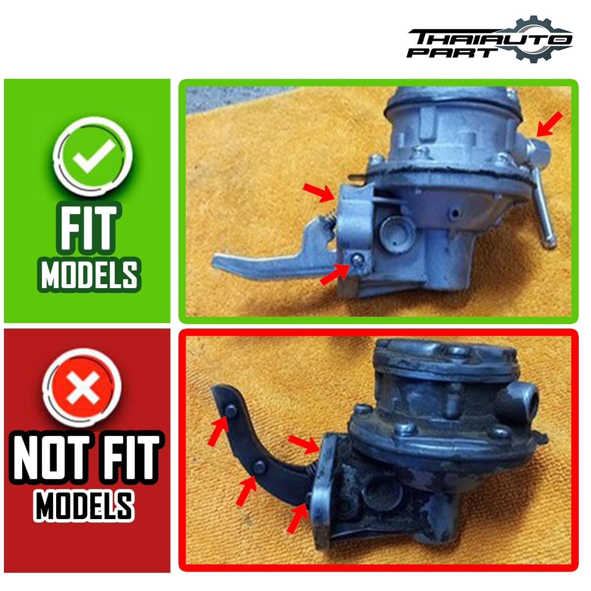 Fuel Gas Pump J12 J13 J15 J16 Engine For Nissan Datsun 520