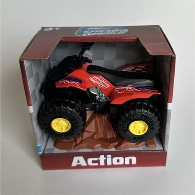 Action Turbo Wheels ATV Diecast Red Black Yellow Model MPN 091225 Age 3+ Series