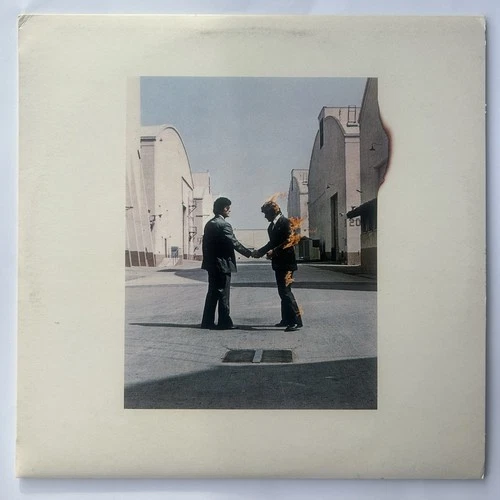 Pink Floyd Wish You Were Here A1/B5 • 1975 Vinyl LP Album • VG+ / VG+ • Postcard