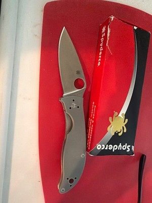 SPYDERCO POLESTAR FOLDING KNIFE  C220GPGY