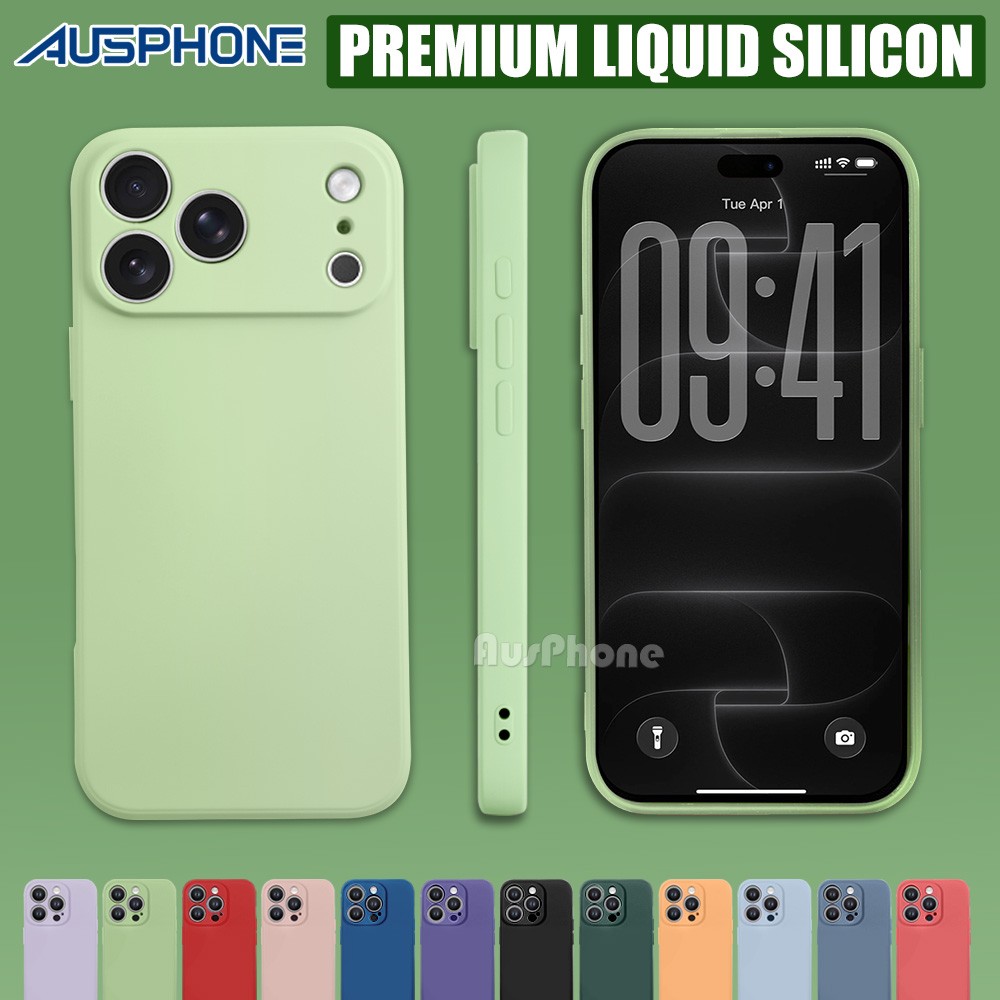 For iPhone 18 17 16 15 14 13 12 11 Pro Max Plus Shockproof Silicone Case Cover