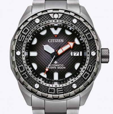 CITIZEN Promaster Super Titanium 46 mm Automatic Diver 200m Herrenuhr NB6004-83E