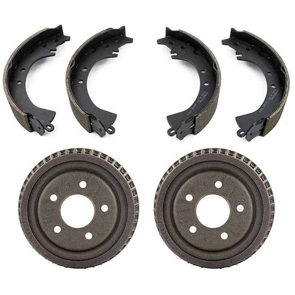 Rear Brake Drums & Shoes for 1987-1991 Toyota Camry - Изображение 2 из 2