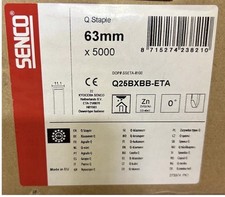 Senco Heftklammern Q25BXBB 63mm, 5000 Stück