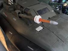 GI Joe Bullet Effect for Whale, Mobat, Slugger 3d Printed Custom Diarama Prop