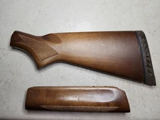 Mossberg 500 .410 Checkered Wood Stock & FOREND 500e 410 for 6.5" Slide Tube