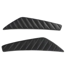  Black Door Panel Insert, Compatible with 2010-2014 Ford Mustang Pleated 10-14