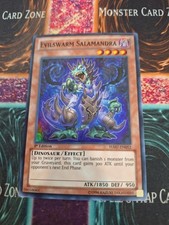 Yugioh Evilswarm Salamandra HA07-EN052 Super Rare 1st Edition Near Mint