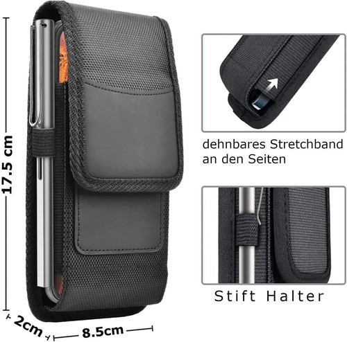 Custodia Verticale Per Smartphone Con Cintura, Protezione Outdoor - Zdjęcie 4 z 15