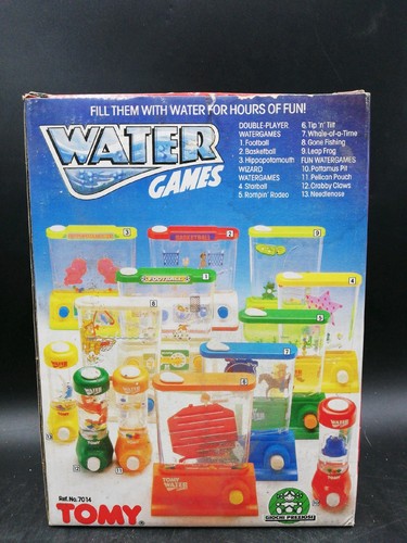 Retro Vintage TOMY WATER GAMES Wertvolle Spiele Super Fun Bubbles Frog - Bild 2 von 5