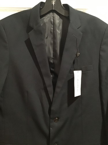 Calvin Klein Blazer Suit Modern Jacket K821045 Navy Boys 20 Regular NWT - Picture 2 of 5