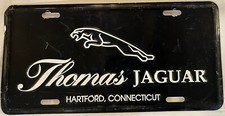 THOMAS JAGUAR HARTFORD DEALERSHIP booster license plate CT
