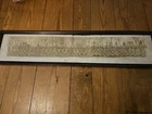 Post WW1 Military Panoramic Photo 1919 Malicorne, France Supply Co. 305th