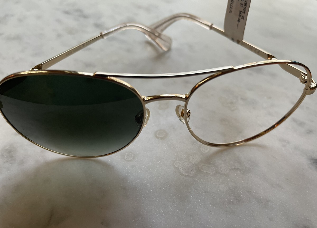 Kate Spade Joshelle Sunglasses Aviator Gold Metal 60-17 140 