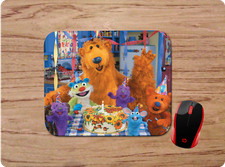 BEAR IN THE BIG BLUE HOUSE CUSTOM NEOPRENE DESK MAT MOUSEPAD SCHOOL OFFICE GIFT