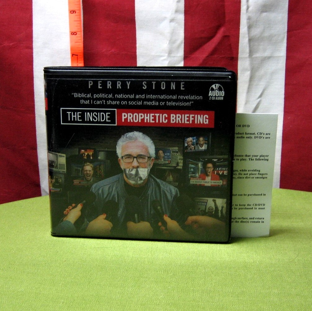 PERRY STONE Inside Prophetic Briefing 2-CD set Political Matters & Christianity