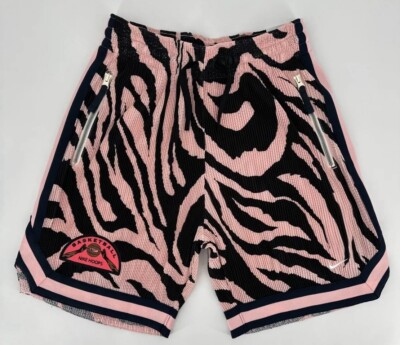 Nike Hoops Men’s M Premium Basketball Shorts Pink Stretch DX0227-686  $100