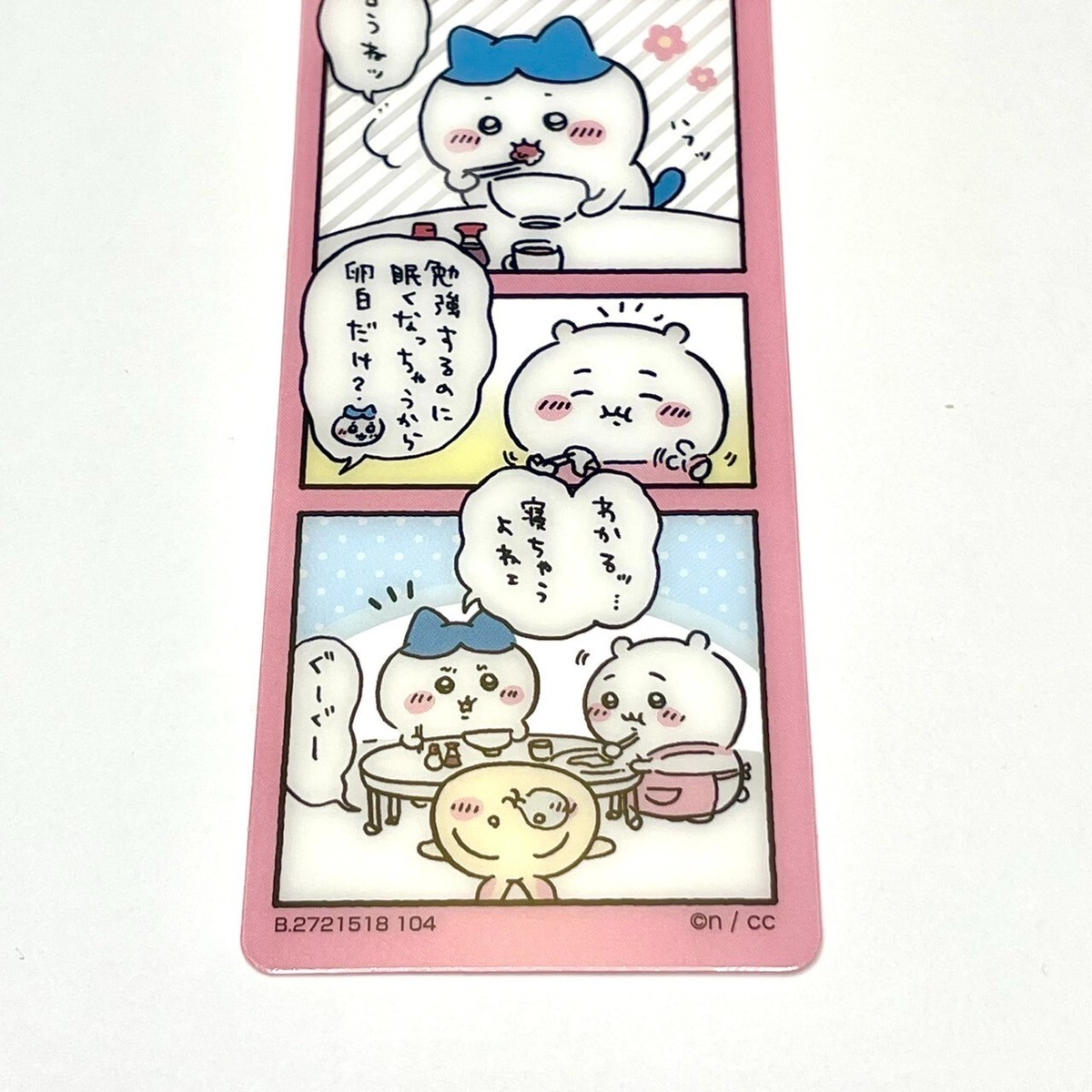 セクシーカードE384 Chiikawa Trading Bookmark New Clear Card Japan Nagano Bandai