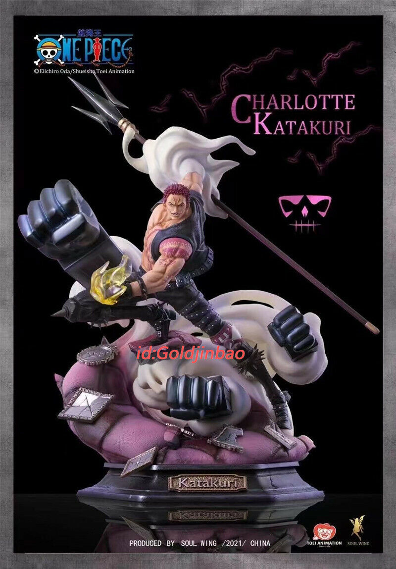 ONE PIECE Charlotte Katakuri Statue Resin Model Palace Figure Painted