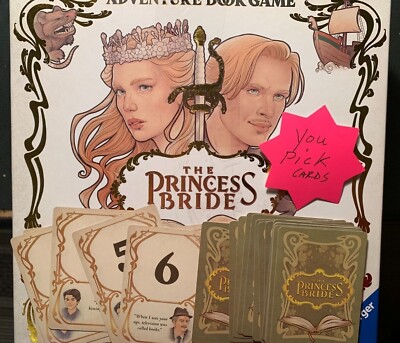 THE PRINCES BRIDE You Pick  PLOT CARDS  Adventure Book Game 2020 RAVENSBURGER