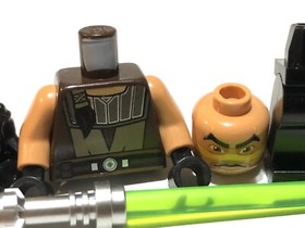 Lego Star Wars Quinlan Vos SW0333  #7964 Republic Frigate Minifigure Lightsaber