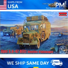 Roden 810 - 1/35 Opel 3.6-47 Blitz Omnibus Staffwagen 216 mm. Plastic model kit