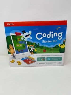 Osmo Coding Starter Kit for iPad 3 Learning Games Stem Toy Open Box