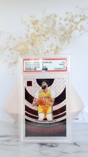 2019-20 Clearly Donruss Anthony Davis SSP /49 Star Gazing Red PSA 9 Mint!