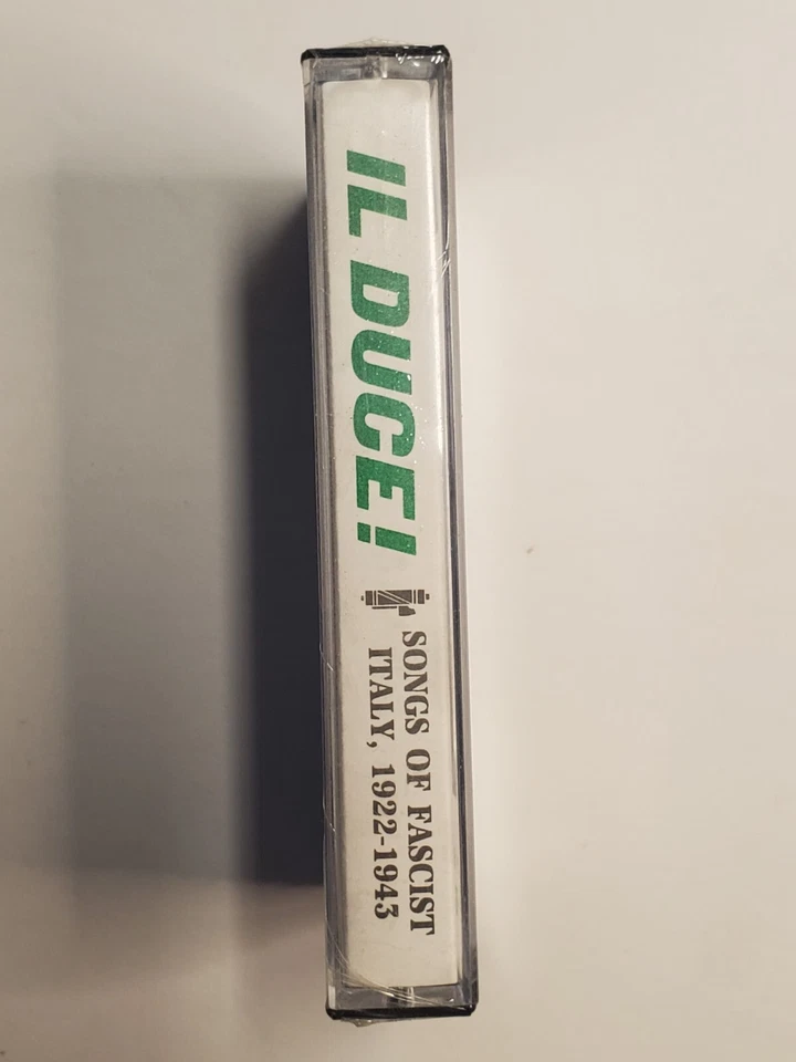 IL DUCE! (Benito Mussolini) SONGS OF FASCIST ITALY, 1922-1943 ON CASSETTE - NEW - Image 2 of 3