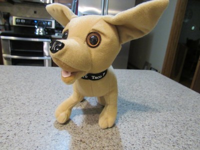 Taco Bell Yo Quiero Classic Dog Mascot Plush Toy Pre Owned