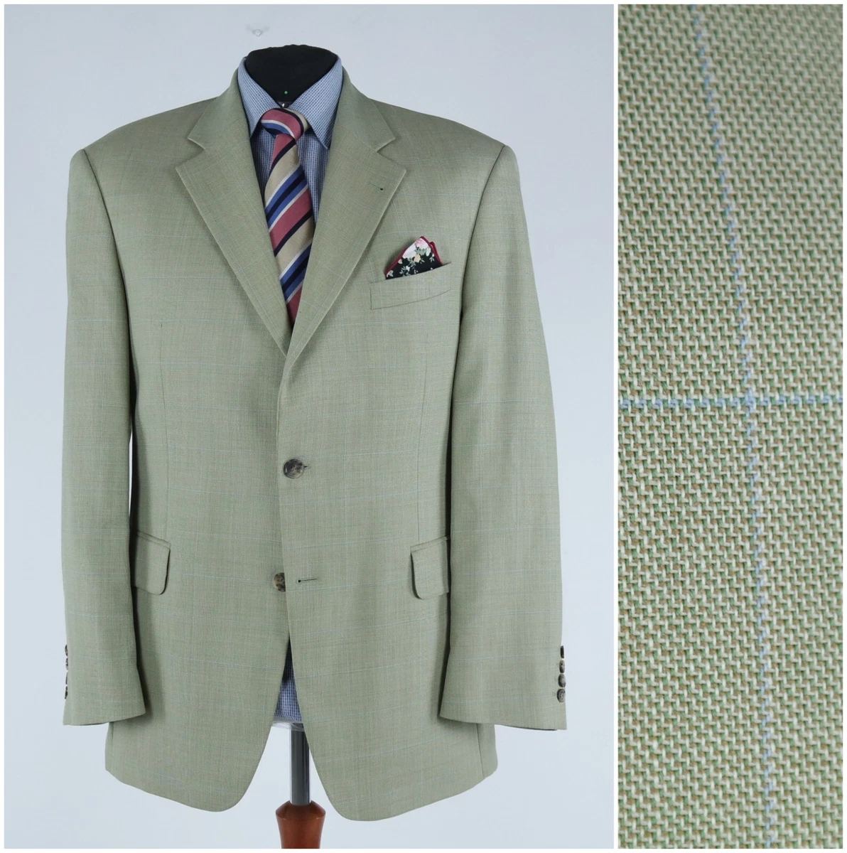 Mens windowpane sport best sale coat